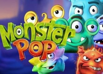 Разноцветные монстры в слоте Monster Pop от Betsoft.
